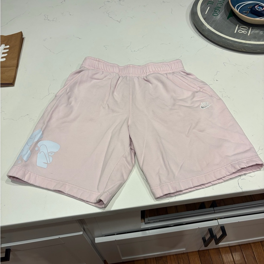 Nike Light Pink Casual Shorts